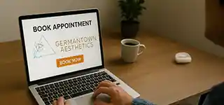Make an appointment with Germantown Aesthetics.