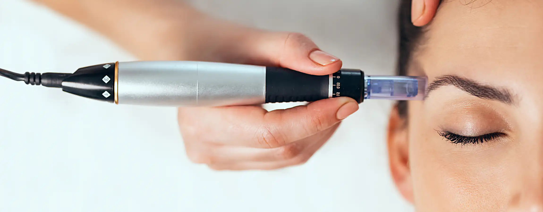 Woman displaying successful results from Collagen Induction Therapy in Memphis