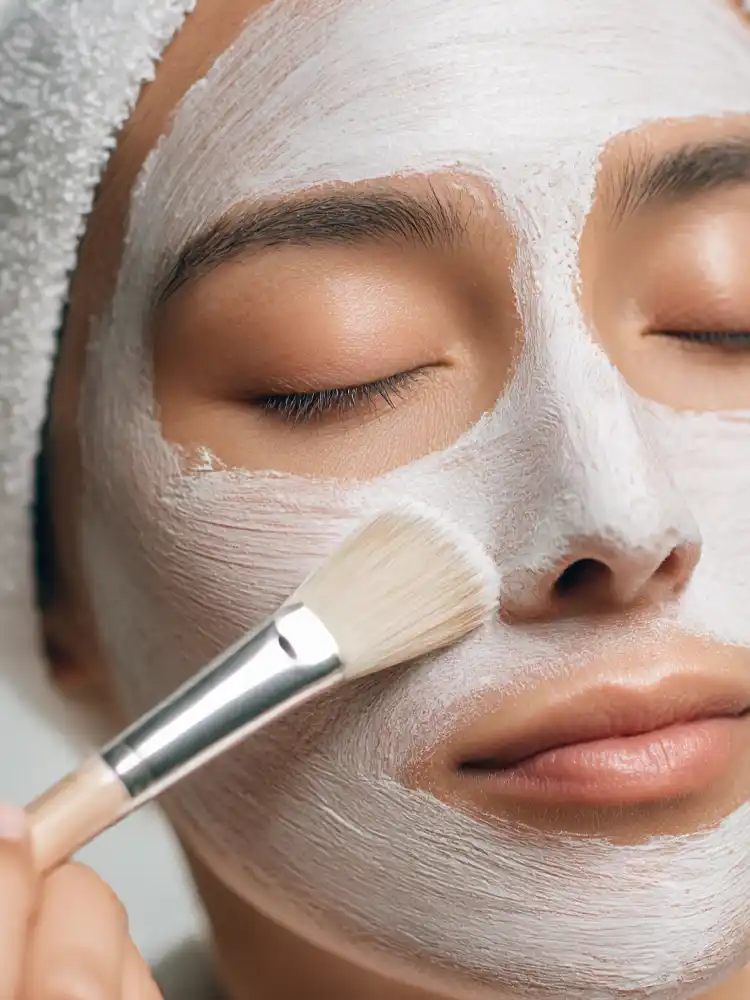 Relaxing signature facial treatment showing personalized skincare approach