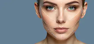 Advanced facelift procedure showing natural-looking results with restored facial contours