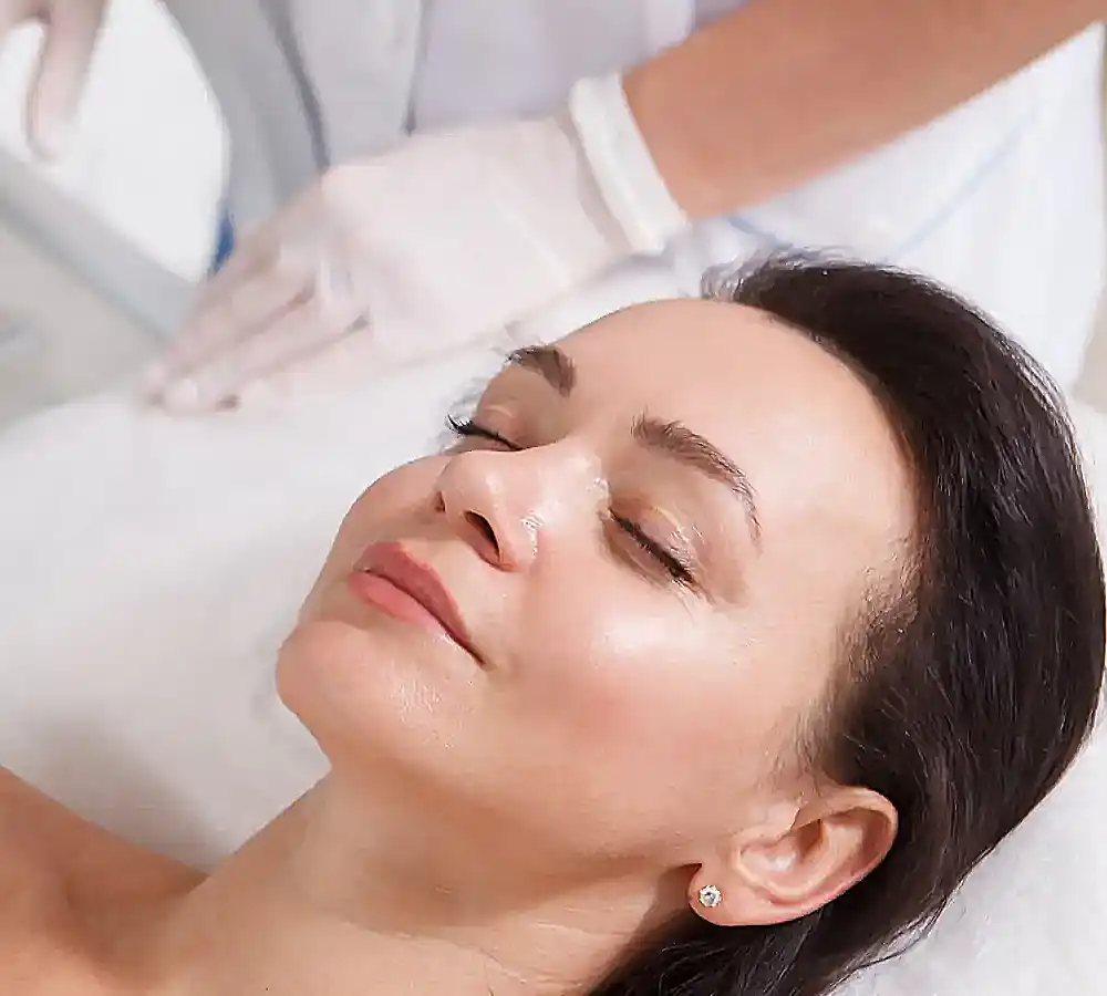 PRP facial rejuvenation treatment