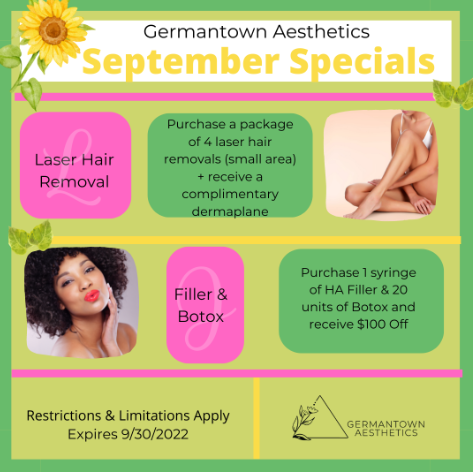 Specials Germantown Aesthetics